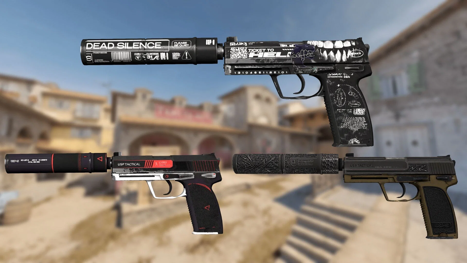 推荐7个csgo中的usp饰品-低于10刀